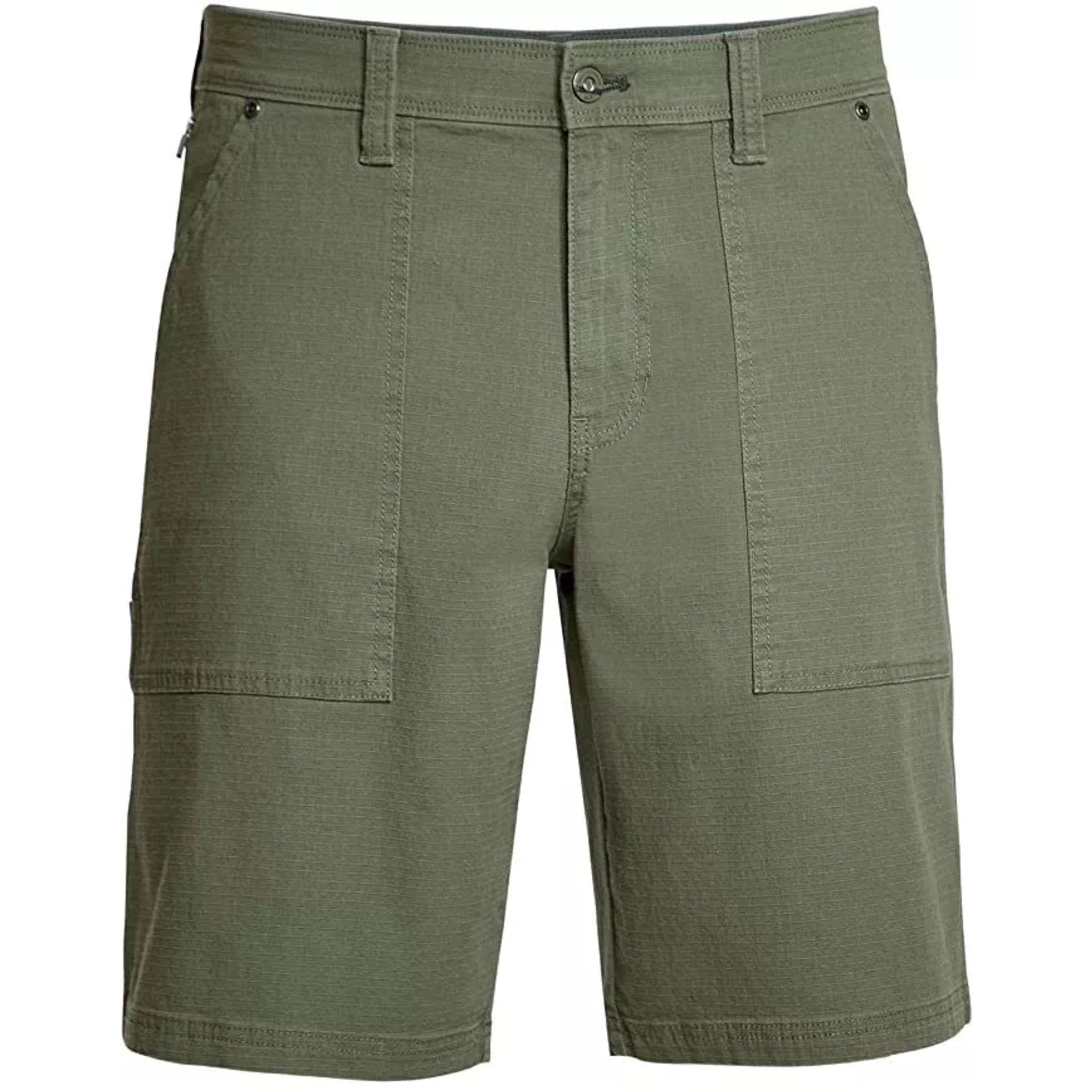 Men's weatherproof cargo-style shorts with 6-pocket design, lightweight breathable stretch fabric, straight cut, and ultra comfort fit – perfect for outdoor and casual wear.